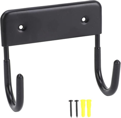Ironing Board Hanger, Iron Wall Mount Holder for Laundry Rooms,Wall Mounted Iron Board Hook for Laundry Room Organization (Matte Black)