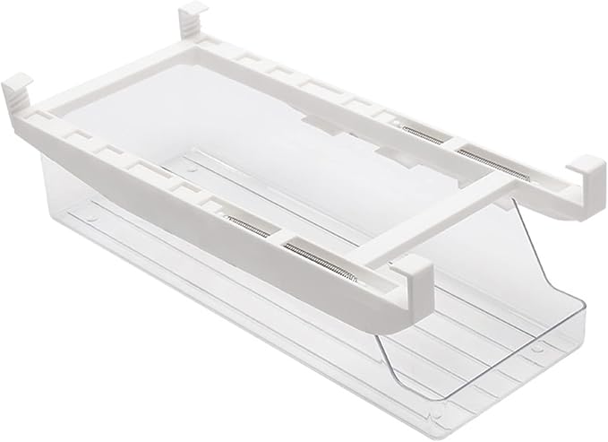 Fridge Drawer Can Organizer, Clear Soda Can Organizer Fridge Organizer Bins Drink Organizer For Fridge or Countertop, Soda Can Dispense Plastic Dispenser Bin for Refrigerator Organizing(#1)