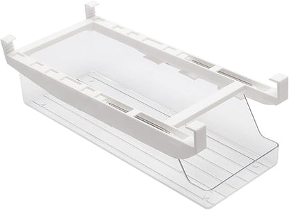 Fridge Drawer Can Organizer, Clear Soda Can Organizer Fridge Organizer Bins Drink Organizer For Fridge or Countertop, Soda Can Dispense Plastic Dispenser Bin for Refrigerator Organizing(#1)