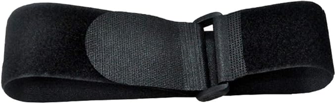 Fastening Hook and Loop Cable Straps,10Pack Black Self-Adhesive Cable Ties,Nylon Securing Straps with Buckles,Adjustable and Reusable Cinch Straps for Cords Organized and Tidy(1" x 16")