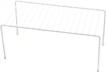 YBM Home 2554v Shelf Organizer and Storage Rack, 12"L x 10"W x 5"H, Silver