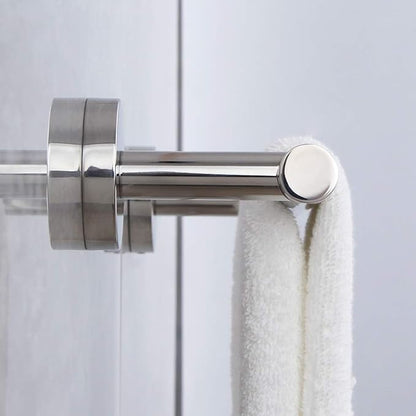 12-Inch Towel Bar SUS 304 Stainless Steel Towel Rack Wall Mounted Towel Rail Towel Rod for Bathroom Modern Style Polished Finish