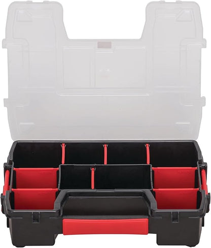 CRAFTSMAN Small Storage Organizer, 10 Compartment, Plastic (CMST14021) (Pack of 2)