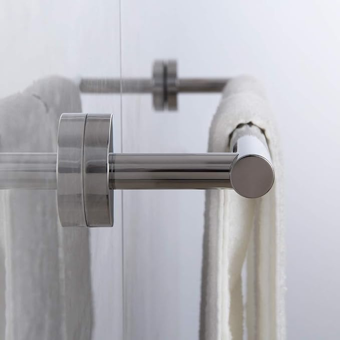 Polished Stainless Steel 30-Inch Towel Bar Towel Rack Wall Mounted Towel Rail Towel Rod for Bathroom Modern Style