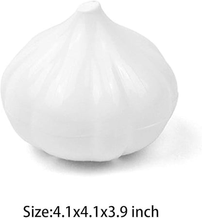 Tiydiygo 6PCS Fresh Food Savers Vegetable Fruit Shape Containers Set,Reuseable Avocado Lemon Tomatoes Pepper Onion Garlic Storage Keeper Sealing Box Fresh Bowls for Refrigerators