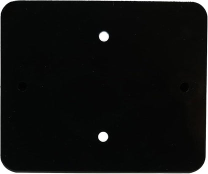 Shepherd Hardware 8095E Heavy Duty Steel 10-Inch Garage Storage Utility Double Hooks, 2 Pack, Black