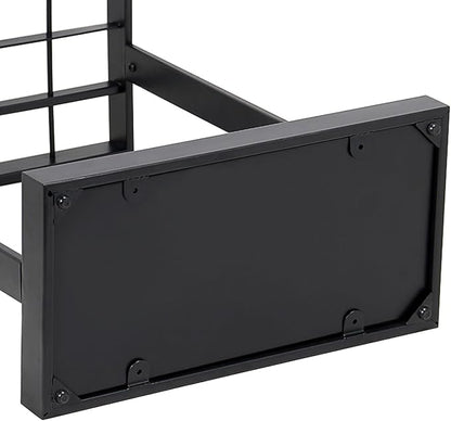 Metal Umbrella Holder for Indoor Entryway Can hold 16 umbrellas，tall Large Capacity Umbrella Storage stand With removable drain tray,For Hotel,Offices,home,Commercial(Black)
