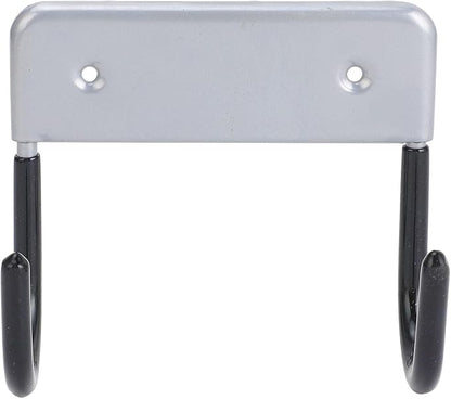 Ironing Board Hanger, Iron Wall Mount Holder for Laundry Rooms,Wall Mounted Iron Board Hook for Laundry Room Organization (Silver Gray)