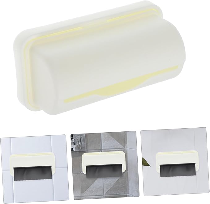 BESTYASH 3pcs Trash Bag Holder: Wall Mount Adhesive Plastic Garbage Bag Dispenser Roll Holder Organizer For Kitchen Cabinet Under Sink