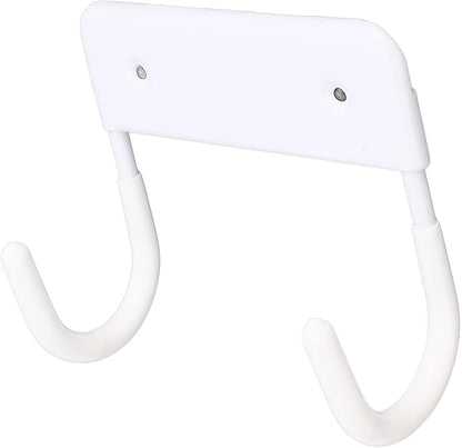 Ironing Board Hanger, Iron Wall Mount Holder for Laundry Rooms,Wall Mounted Iron Board Hook for Laundry Room Organization (Milky White)