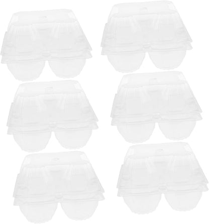 6pcs Goose Egg Packaging Box Reusable Egg Cartons Bulk Storage and Refrigertor for Bulk Orders