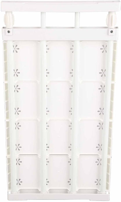 Closet Tension Shelf, Expandable Closet Shelves Organizers Wardrobe Divider Shelving Separator Adjustable Shelf for Cabinet Cupboard Kitchen Bathroom School Locker (Length 18.90‑31.50in)