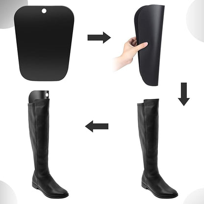 60pcs (30 Pairs) Boot Shaper Inserts Tall Boot Support Reusable Stand Insert Holder for Women Men