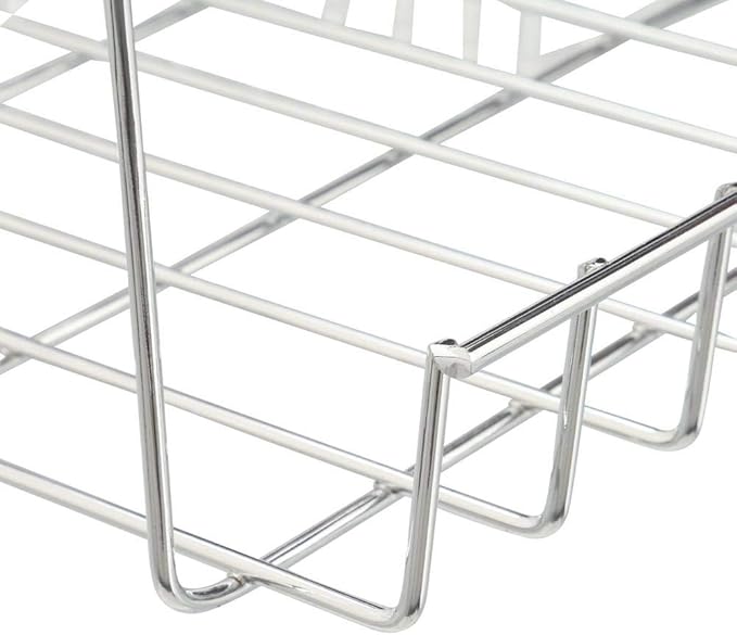 LTL Home Products WS-Z215430C More Inside Hanging Under Shelf Storage Basket, Medium, Chrome