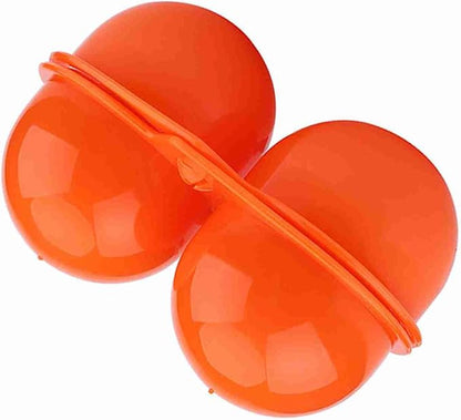 Egg Holder Camping, Egg Carrier, Camping Eggs Container, for Outdoor Picnic, Barbecue and Other Outdoor Activities, Orange