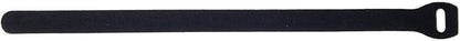 Reusable Cable Ties Large and Strong Gripping Jumbo Size 3/4" x 16" for Large Bundles of Cables - 10 Pack (Black)