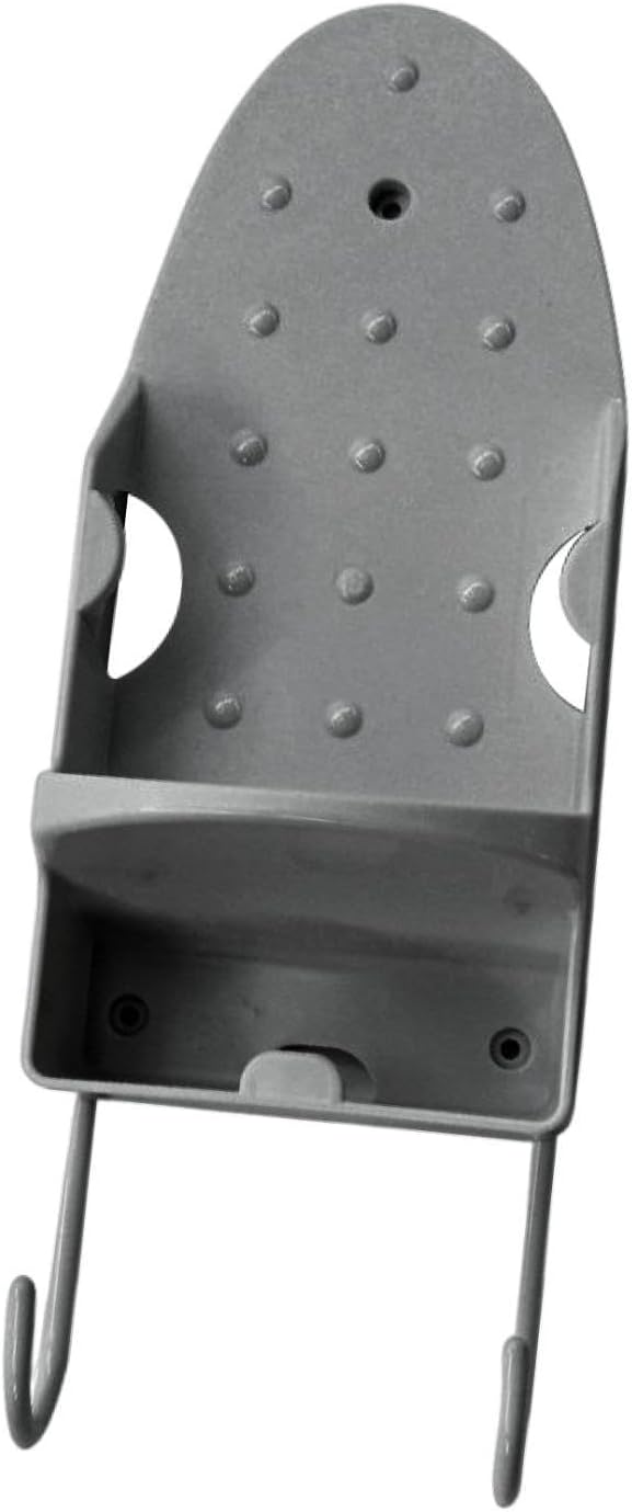 Ironing Board Holder Wall Mount, 13.5x10.5x30cm (5.3x4.1x11.8in) PP Storage Rack for Laundry Room & Closet