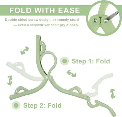 Travel Clothes Hangers Portable Folding Foldable Cloth Drying Rack Organizer Pack Accessories