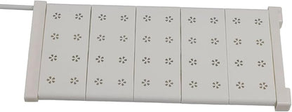 Closet Tension Shelf, Carbon Steel No Drill Adjustable Expandable Closet Storage Rack Organizer DIY Divider Separator for Cabinet