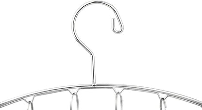 DurReus Reusable Stainless steel Drying Rack Laundry Drip Hanger 8 Clips Closet Organizer for Hanging Lingerie,Underwear,Clothes Disapers,Mitten,Socks,Hats,Bras,Skirts,Scaf