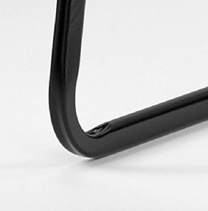 Iron Simple Floor-Standing Magazine Display Rack - Black
