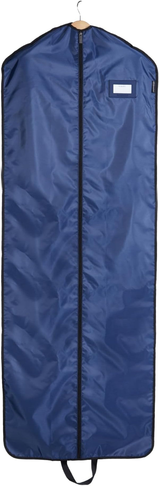 Covermates Keepsakes Garment Bag Set - Premium Polyester - Full Length Zipper - ID Window - Carrying Handles - Closet Storage, Blue