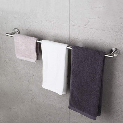 GERZWY Bathroom Towel Bar 30-Inch Stainless Steel Towel Bar Contemporary Style Wall Mount for Bath Kitchen, Brushed Finish AG1101C75-LS