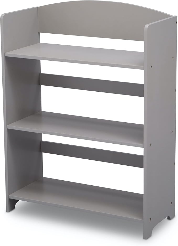 Delta Children MySize Bookshelf - Greenguard Gold Certified, Grey