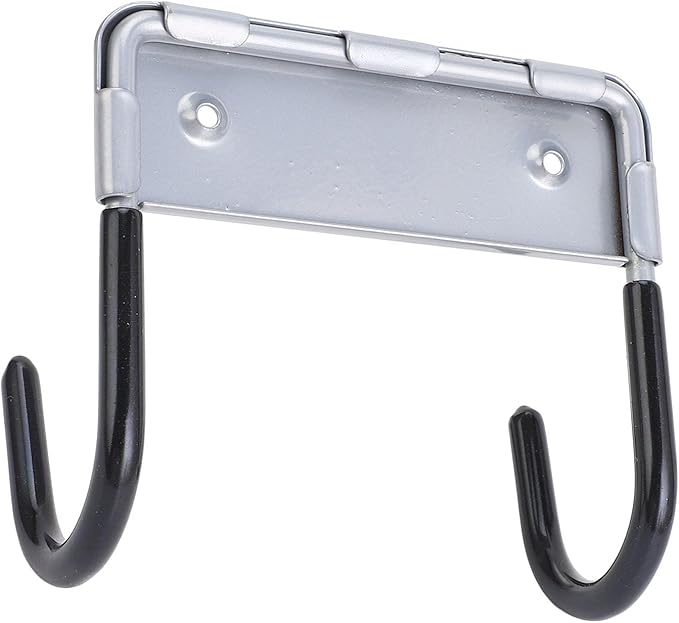 Ironing Board Holder Wall Mount, Iron Metal Ironing Board Hanger, Space Saving Iron Board Hook Wall Mount for Laundry Room Organization and Storage (Silver Gray)