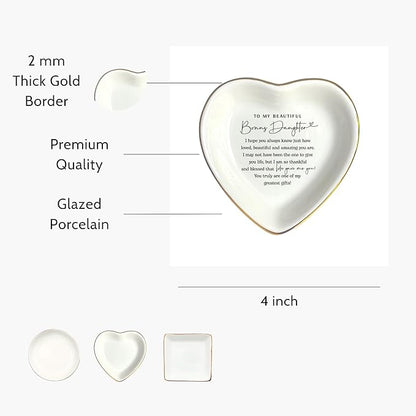 Daughter In Law Gift, Ring Dish, Stepdaughter Gift, Future Daughter Gift, Daughter In Law Present, Daughter In Law Birthday Gift, Future Daughter Gift From Parents In Law, Stepmother Stepdad