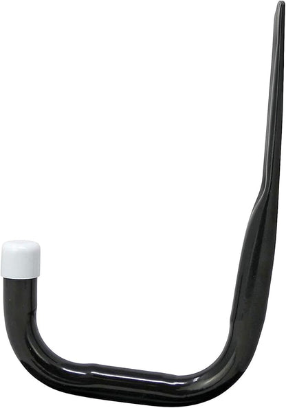 Shepherd Hardware 8089E Heavy Duty Steel 5-Inch Garage Storage Utility Hooks, 4 Pack, Black