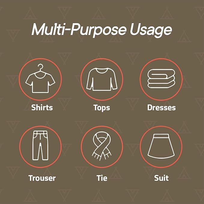 Black Space Saving Pants Hangers 4 Pack, 6 Layer Jeans Hangers and Closet Organizer for Jeans, Scarves, Skirts, Multi-Layer Hanger with Anti-Slip Coating & Stopper, Heavy-Duty S-Type Stainless Steel