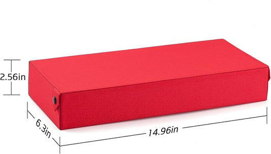 TRIUMPH VISION Sunglasses Organizer Storage Eyeglasses Holder - Multiple Glasses Case Box Eyewear Case with Lid