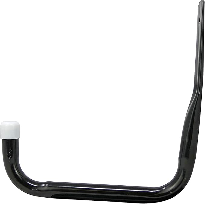 Shepherd Hardware 8090E Heavy Duty Steel Garage Storage/Large Utility Hooks, 4 Pack,Black