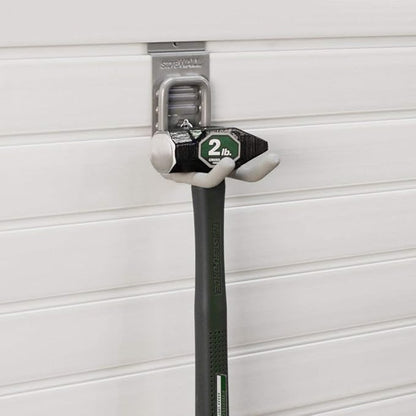 Heavy Duty Universal Slatwall Double Hook with CamLok (Pack of 4)