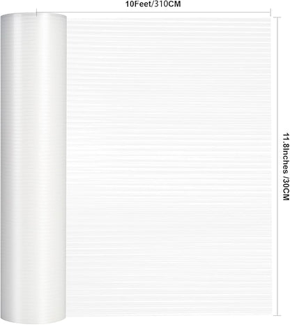 Shelf Liner, 11.8 Inches x 10 FEET Non-Slip Kitchen Cabinet Liner, Washable Oil-Proof Non-Adhesive Contact Paper for Kitchen Drawer, Cabinet, Shelves, Refrigerator, Storage, Desks, coutertops