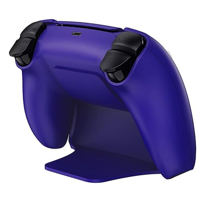 PlayVital 2 Pack Controller Display Stand for ps5, Gamepad Stand Desk Holder for ps5 Controller Accessories with Rubber Pads, Galactic Purple