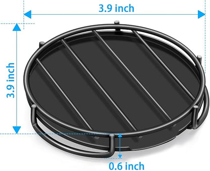 Stainless Steel Smiley Face Dish Sponge Holder, Black Sink Caddy for Kitchen Countertop, Soap Bar Dishes with Drainage, Self Draining Soap Dish Saver Shampoo Holder Tray Caddy for Scrubber