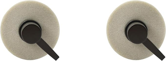 Indecor Home Resin 2 Pack Shampoo, Conditioner or Body Wash Dispenser Set, Luxurious Refillable Pump Bottles with Matte Pump Top and Embossed Text, Durable Design for Bathroom and Shower