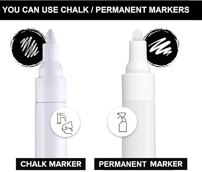 Basket Labels Clip On for Pantry Organization and Storage Baskets Bin Labels - Small Chalk Labels for Baskets - Black Bin Clip Labels for Baskets - Chalkboard Basket Tags Dry Erase Bin Labels Clip On