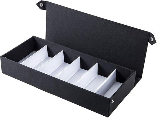 TRIUMPH VISION Sunglasses Organizer Storage Eyeglasses Holder - Multiple Glasses Case Box Eyewear Case with Lid