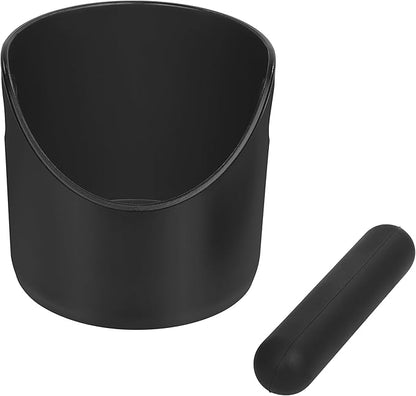 Small Coffee Knock Box 4.3 Inch, Apexstone Coffee Mini Knock Box, Mini Knock Box Espresso, Small Knock Box Espresso with Removable Knock Bar And Non-Slip Base