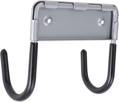 Ironing Board Hanger, Iron Wall Mount Holder for Laundry Rooms,Wall Mounted Iron Board Hook for Laundry Room Organization (Silver Gray)
