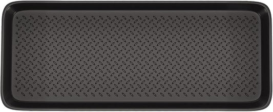 Matace 1 Pack Rubber Large Boot Tray for Entryway,Long Shoe Tray,Slim Boot Mat for Indoor and Outdoor Use, 16x40 in (Pack of 1)