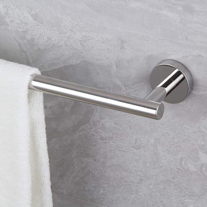 Polished Stainless Steel 30-Inch Towel Bar Towel Rack Wall Mounted Towel Rail Towel Rod for Bathroom Modern Style