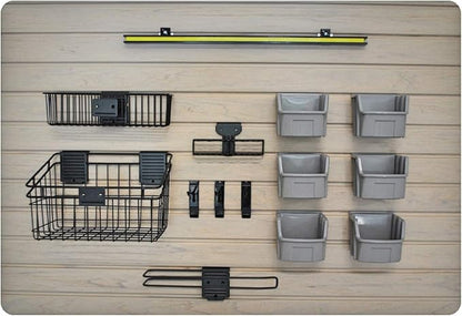 HandiWall Work Center Bundle for Slatwall Panel Tool and Work Shop Storage
