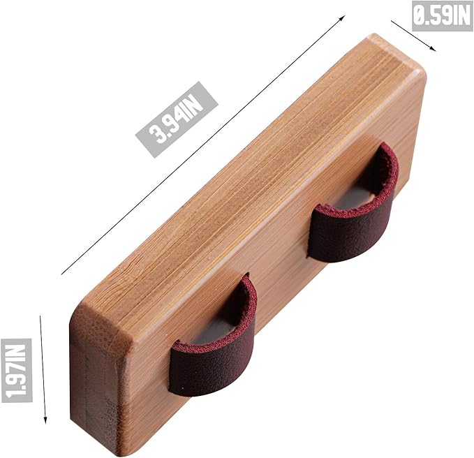 KELEQUI ZAP Eyeglass Holder Sunglasses Organizer Storage Glasses Holder Stand Eye Glass Display Wood Eyewear Rack for Office Desk RV Home Entryway Wall Decor