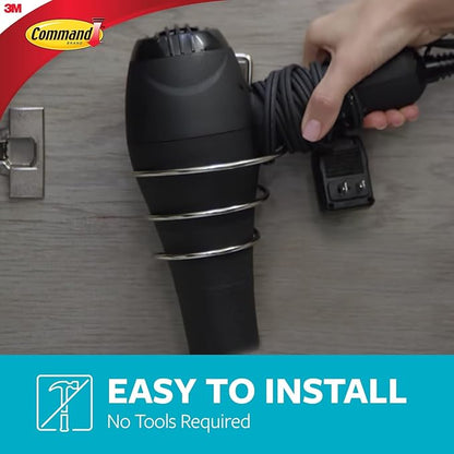 Command Towel Bar with Water Resistant Command Strips