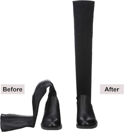 Bememo 20 Pieces (10 Pairs) Boot Shapers for Tall Boot Shaper Form Inserts for Women and Men