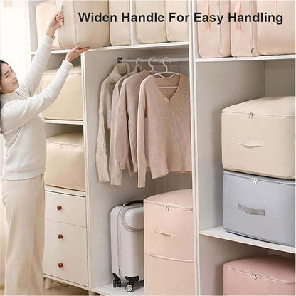 2025 Upgraded Ultra Space Saving Self Compression Organizer 3-Pack (XXL/XL/L) - Heavy Duty Double Layer Space Saver for Down Jackets, Duvets & Blankets, Waterproof Organizer for Travel/Dorm/Moving